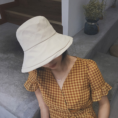 Palarie textila dama cu panglica