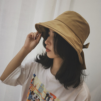 Palarie textila dama cu panglica