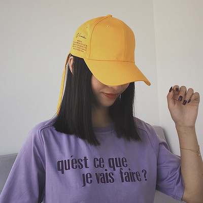 Şapcă de baseball reglabilă pentru femei cu inscripţii