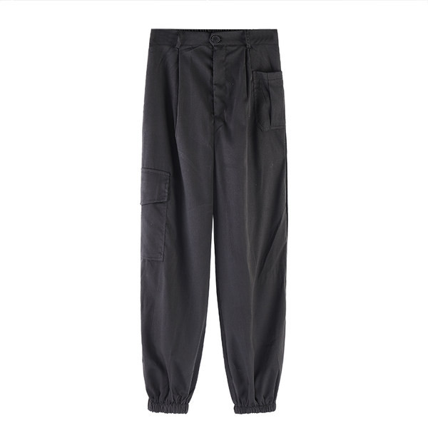 Pantaloni de dama sport si casual cu talie inalta