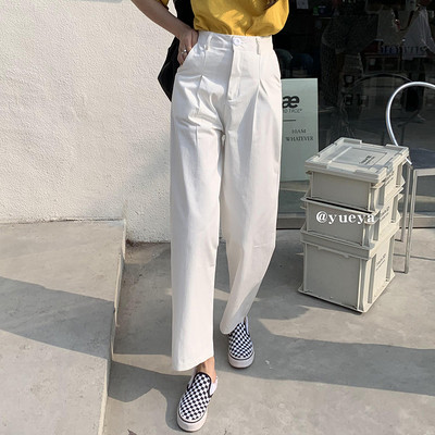 Γυναικείο φαρδύ παντελόνι σε δύο χρώματα