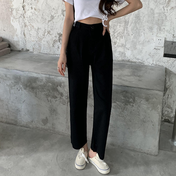 Γυναικείο φαρδύ παντελόνι σε δύο χρώματα