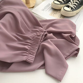 Дамски ежедневен панталон с копче и еластична талия