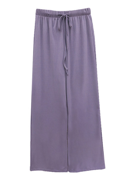 Moteriškos šilkinės kelnės su raišteliais