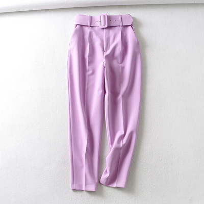 Дамски ежедневен панталон с колан - много цветове