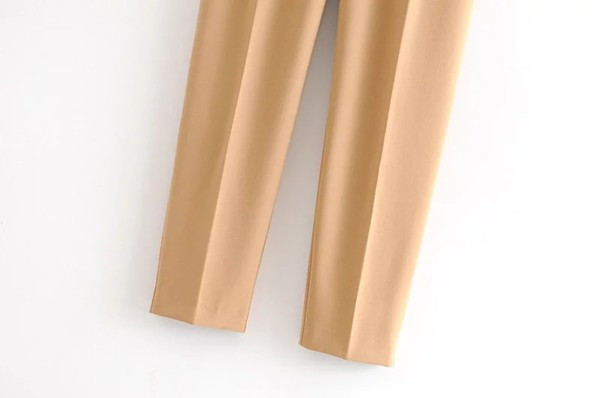 Дамски ежедневен панталон с колан - много цветове