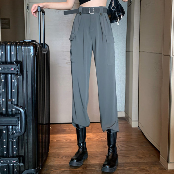 Спортно-ежедневен дамски панталон с джобове