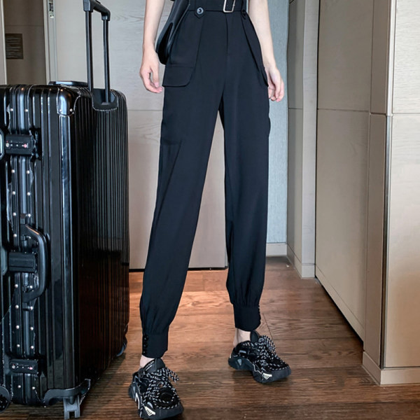 Спортно-ежедневен дамски панталон с джобове