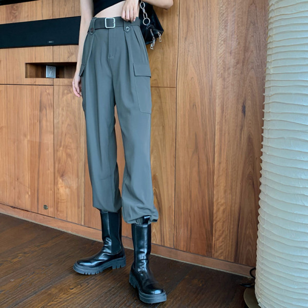 Спортно-ежедневен дамски панталон с джобове