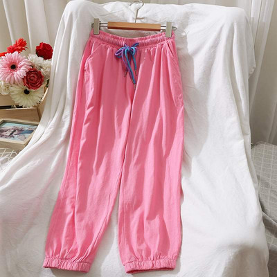 Pantaloni lungi dama casual cu elastic