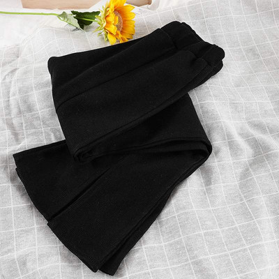 Дамски панталон с висока  талия -  прав модел