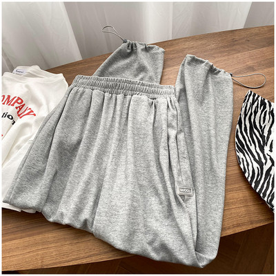 Pantaloni casual dama cu elastic - model lat