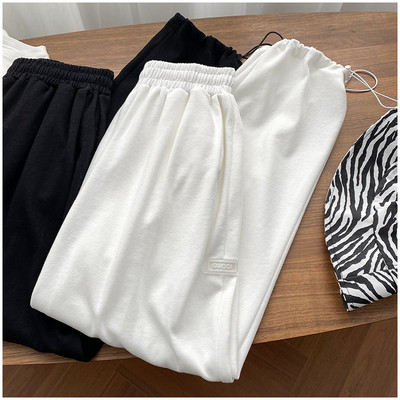 Pantaloni casual dama cu elastic - model lat