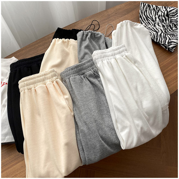 Pantaloni casual dama cu elastic - model lat