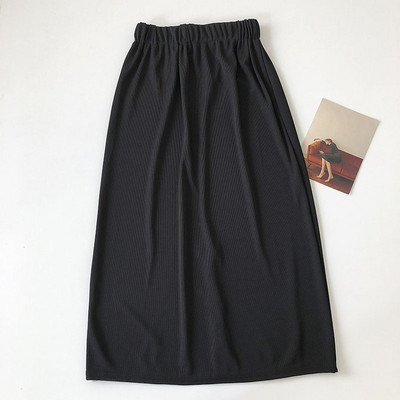 Pantaloni casual dama cu elastic - model drept