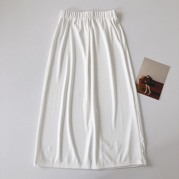 Pantaloni casual dama cu elastic - model drept