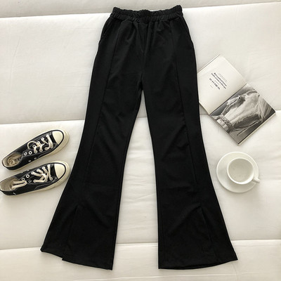 Pantaloni casual dama cu elastic