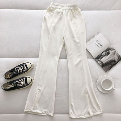Pantaloni casual dama cu elastic