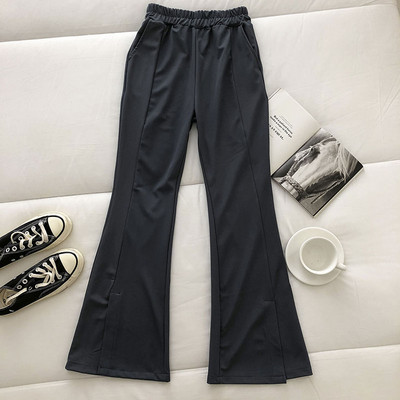 Pantaloni casual dama cu elastic