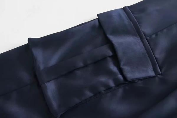 Pantaloni sport și casual de damă cu cravate și buzunare laterale