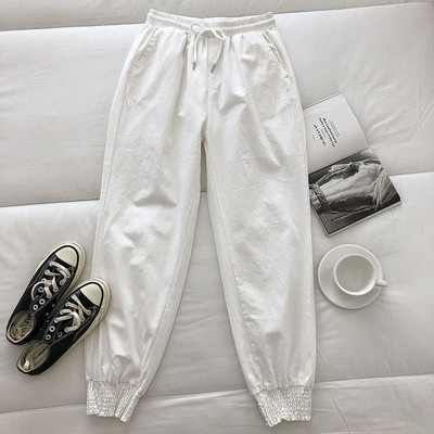 Ежедневен дамски панталон  с ластик на талията