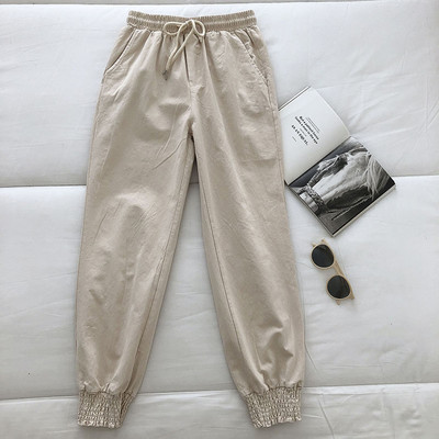 Ежедневен дамски панталон  с ластик на талията