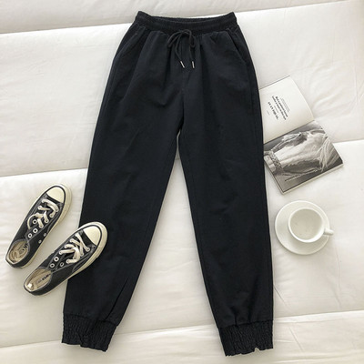 Ежедневен дамски панталон  с ластик на талията