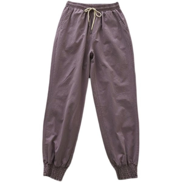 Ежедневен дамски панталон  с ластик на талията