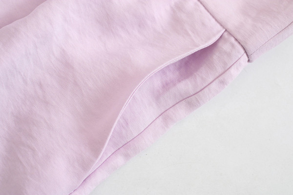 Pantaloni largi de dama cu bustiera si talie inalta