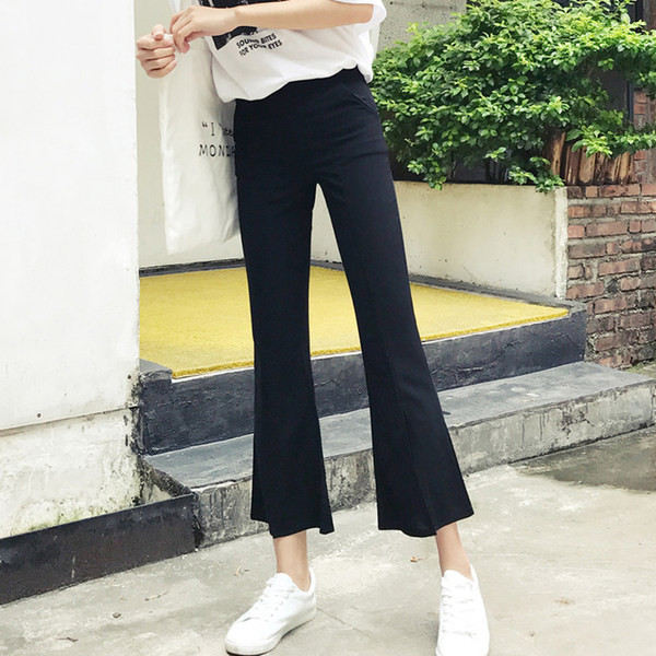 Нов модел дамски панталон с цепки - тип чарлстон