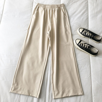 Ležerne ženske hlače na gumicu