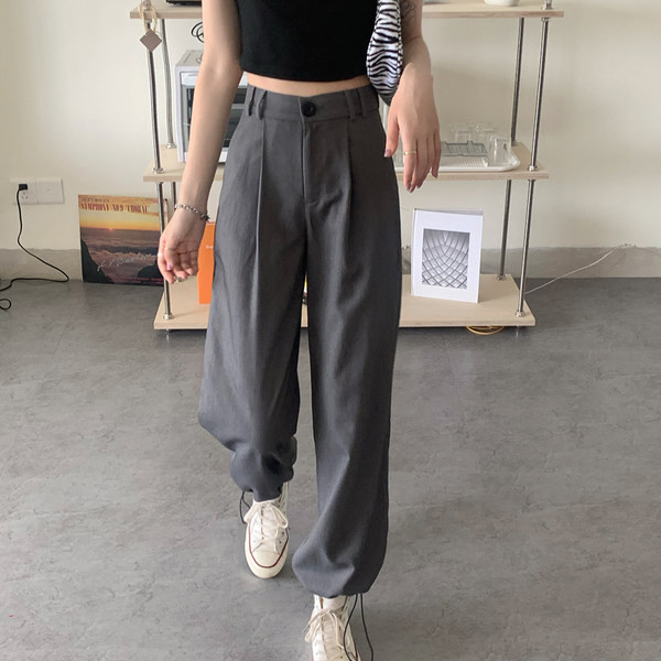 Pantaloni dama sport si casual cu elastic