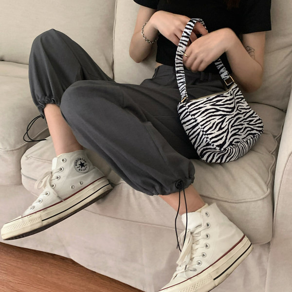 Pantaloni dama sport si casual cu elastic