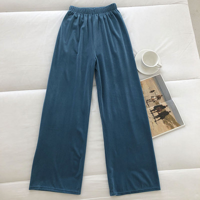 Pantaloni largi de dama elastici