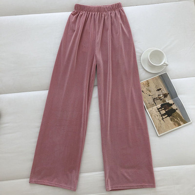 Pantaloni largi de dama elastici