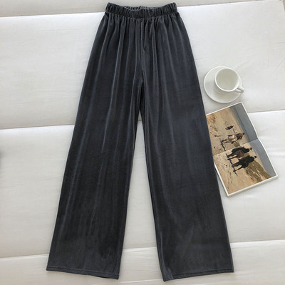 Pantaloni largi de dama elastici