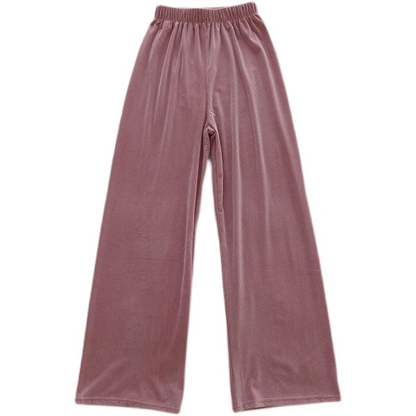 Pantaloni largi de dama elastici