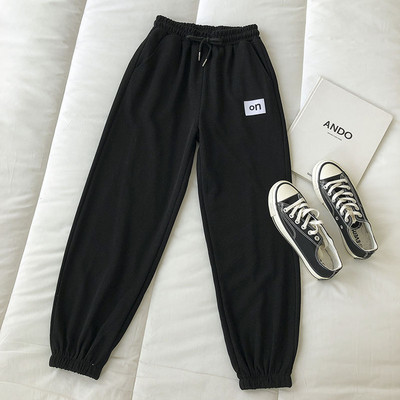 Ежедневен дамски панталон  с висока ластична талия