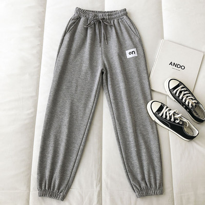 Ежедневен дамски панталон  с висока ластична талия