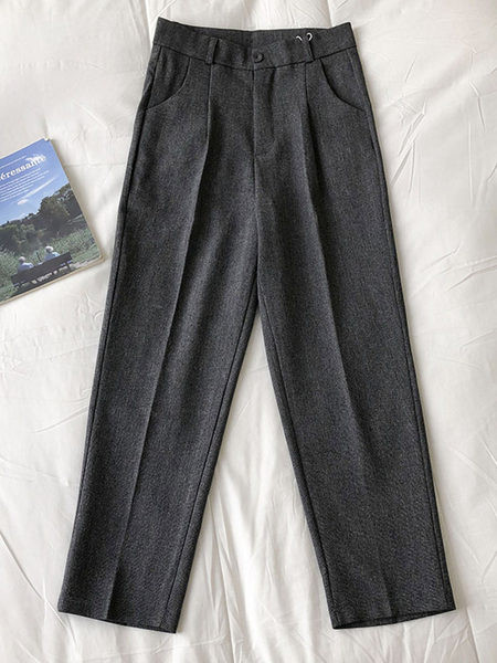 Модерен дамски панталон с джобове