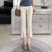 Pantaloni moderni de dama cu lungimea de 7/8 - doua modele