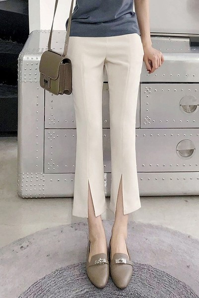 Pantaloni moderni de dama cu lungimea de 7/8 - doua modele