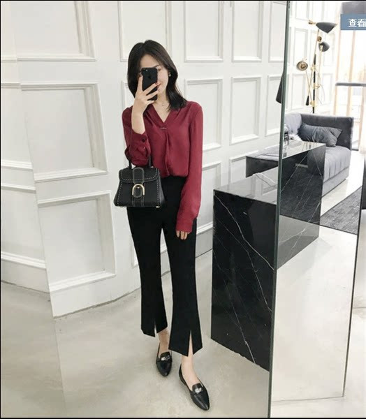 Pantaloni moderni de dama cu lungimea de 7/8 - doua modele