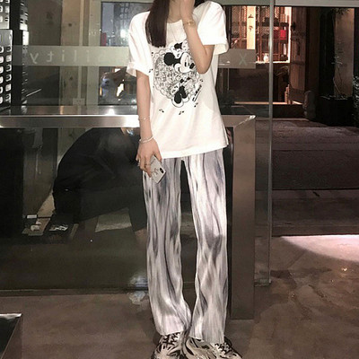 Pantaloni retro dama casual model drept