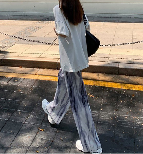 Pantaloni retro dama casual model drept