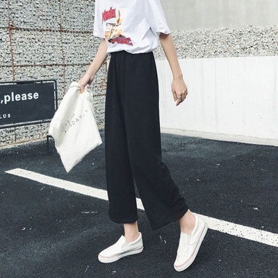 Sieviešu ikdienas bikses ar kabatām divi modeļi