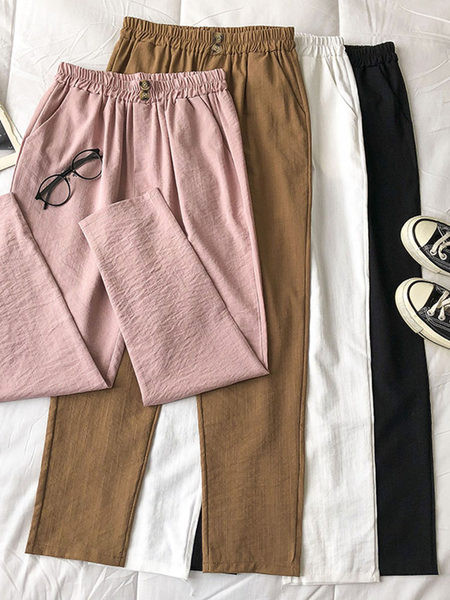 Ежедневен дамски  панталон с  ластик