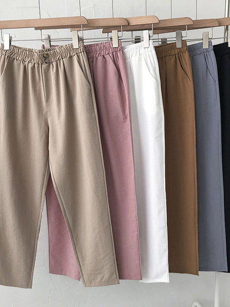 Ежедневен дамски  панталон с  ластик