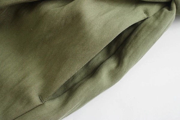 Модерен дамски панталон с талия paper bag и колан