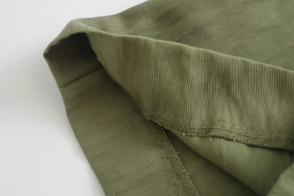 Модерен дамски панталон с талия paper bag и колан